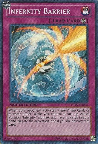 Konami Infernity Barrier CT09-EN023 - 2012 Collectors Tins Limited Edition