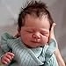 Reborn Baby Doll - 18 inch Soft Cloth Body Hand Rooted Hair Ages 3+