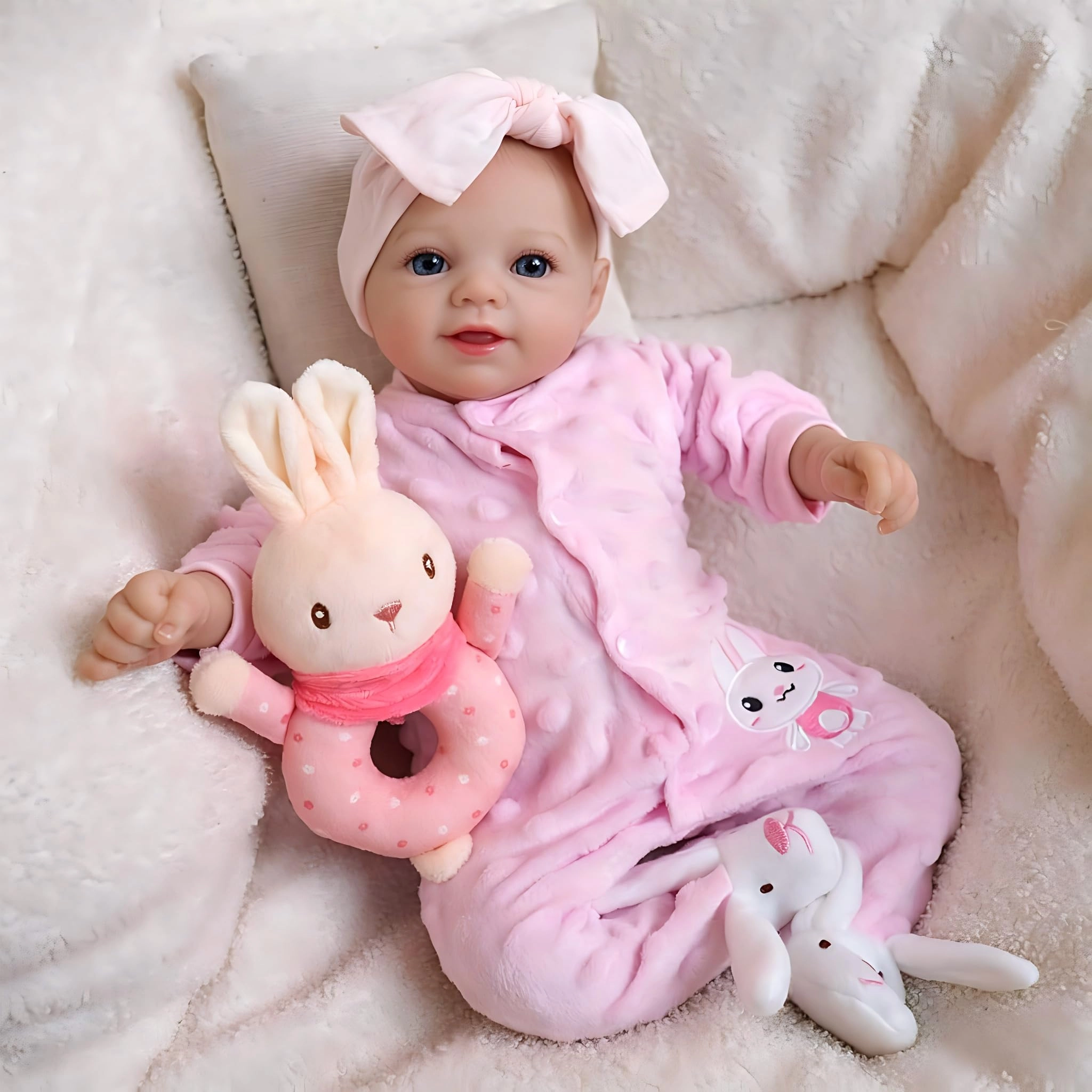 Nanjing Tianzeng Gifts Co.,Ltd Sunny Reborn Baby Doll - 19 inch Open Eye Ages 3+