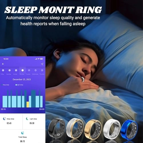 Smart Ring Health Fitness Tracker - 7