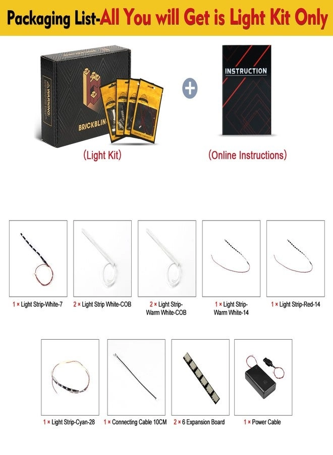 Light Compatible with Lego - lilo & Stitch