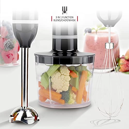 3 in 1 Hand Blender - 700 Milliliters 600 watts