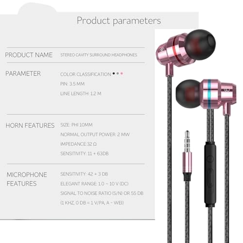 R&B headphone Wired Earbud Pack