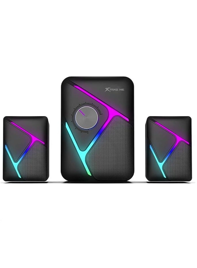 SK-610 - 2.1 RGB Backlight Stereo Sound