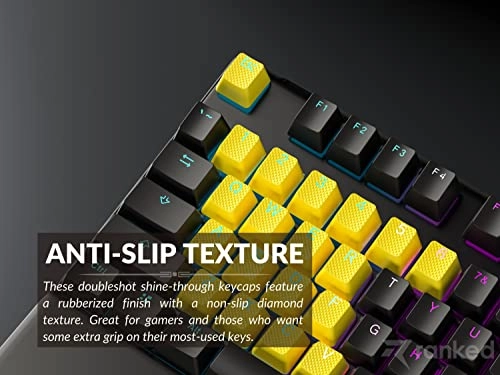 Rubber Keycap Set - OEM Profile Pistachio 23 Keys