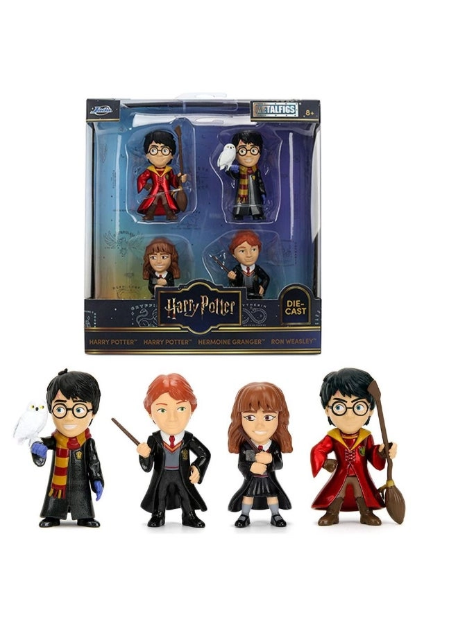 Jada Metalfigs Harry Potter Die-cast Figures Set - Harry Potter - 4 pcs