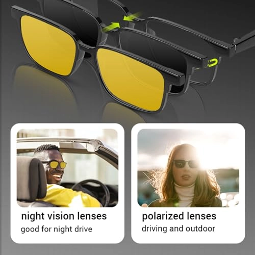 AI Smart Glasses - 100+ languages Bluetooth 5.3