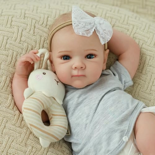 Reborn Baby Doll - 20 Inch Full Vinyl Baby Girl Ages 3+