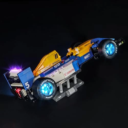 LED Light Kit for 10353 Icons Williams Racing FW14B & Nigel Mansell Building Blocks Model - Plastic