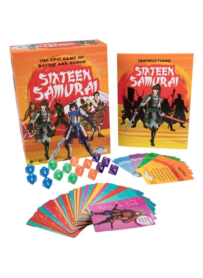 Outset Media Sixteen Samurai: an Epic Battle Between Rival Clans - Card Game