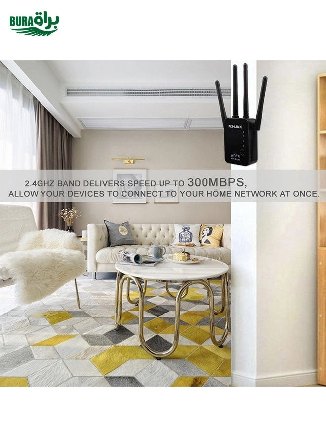 Wireless Smart WiFi Router Repeater (EU plug)