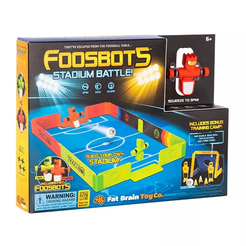 Fat Brain Toy Co. FoosBots - Suitable for 6 years & above 5 pieces
