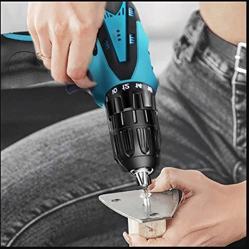 12V Cordless Screwdriver Drill - 1500 Milliamp Hours