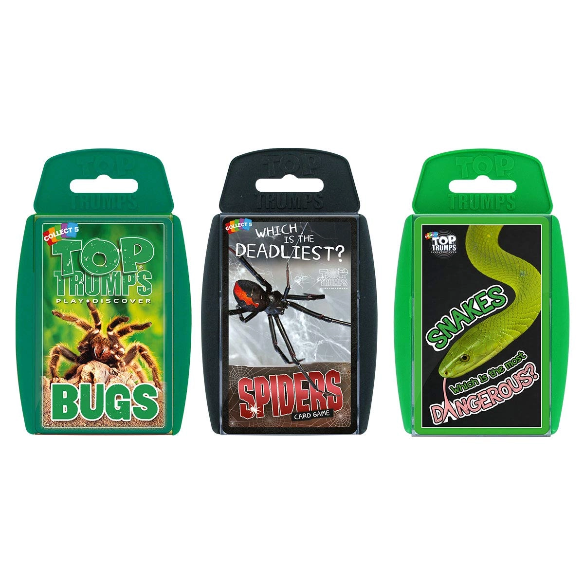 Top Trumps Bugs + Spiders + Snakes