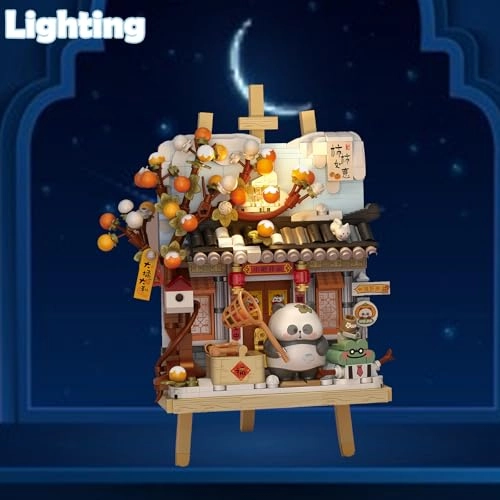 Panda 3D Painting Model - 650pcs