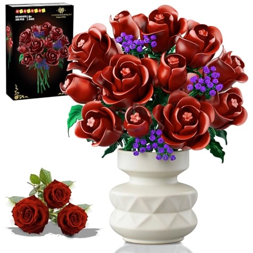 Deep Rose Flower Kit - 330 piece(s)