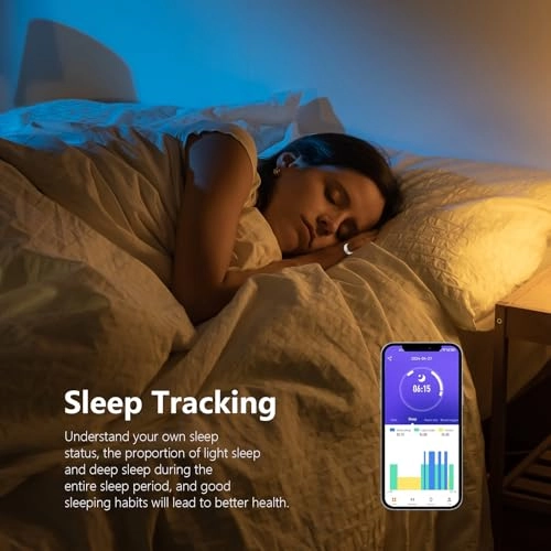 Smart Ring - Fitness and Health Tracker IP68 Waterproof