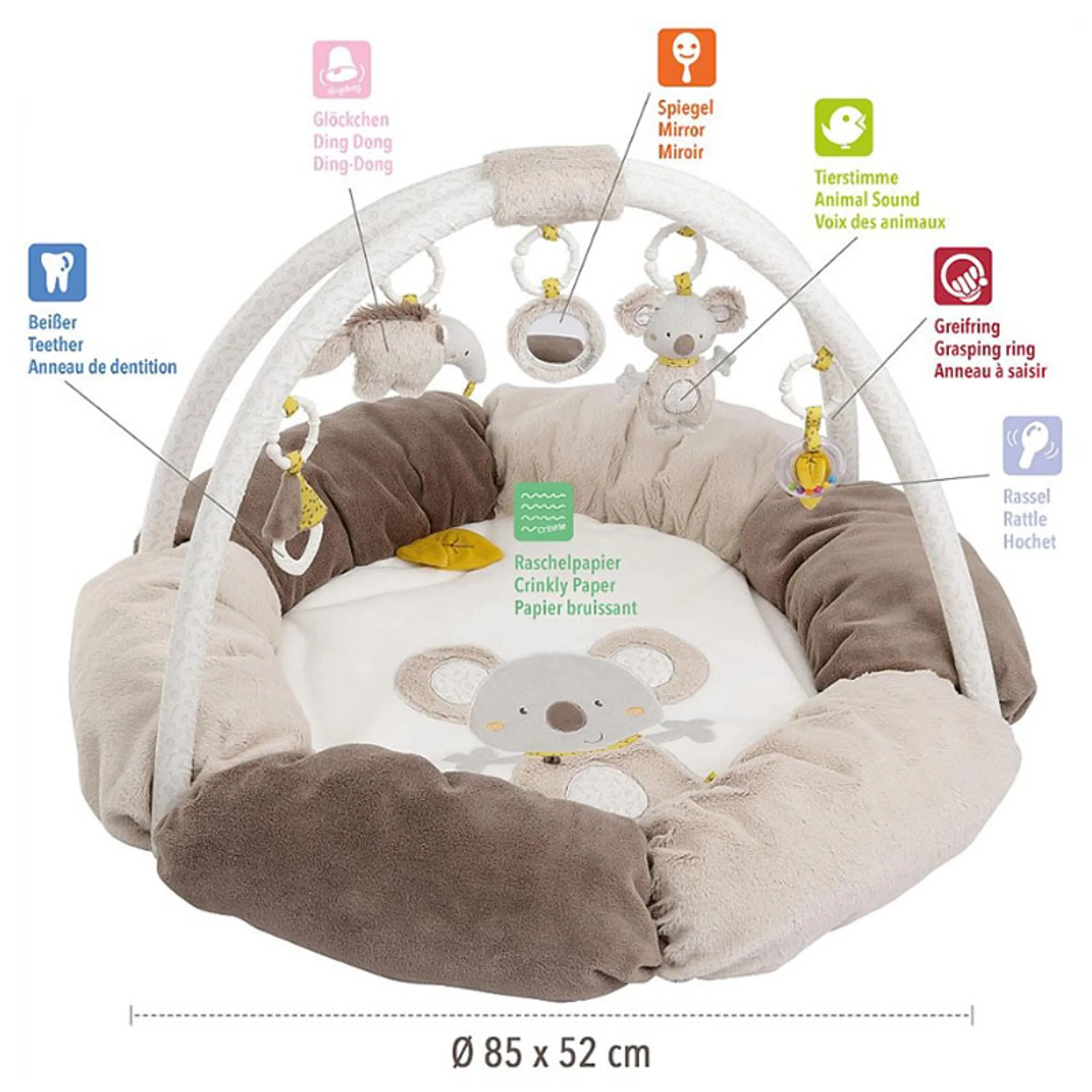 3D Activity Nest - Suitable for Newborn & above