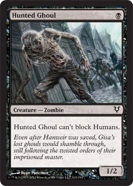 Magic: the Gathering Hunted Ghoul 110 - Avacyn Restored
