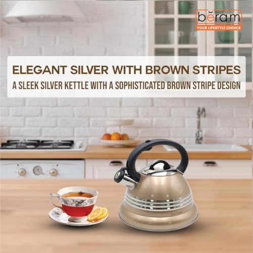 Tea Kettle - Stainless Steel 3 Litres