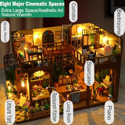 DIY Miniature House Kit - Bakery Shop