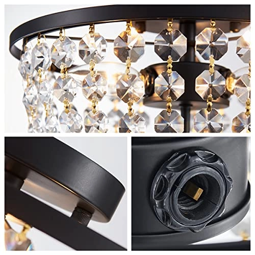 Crystal Leaf Chandelier