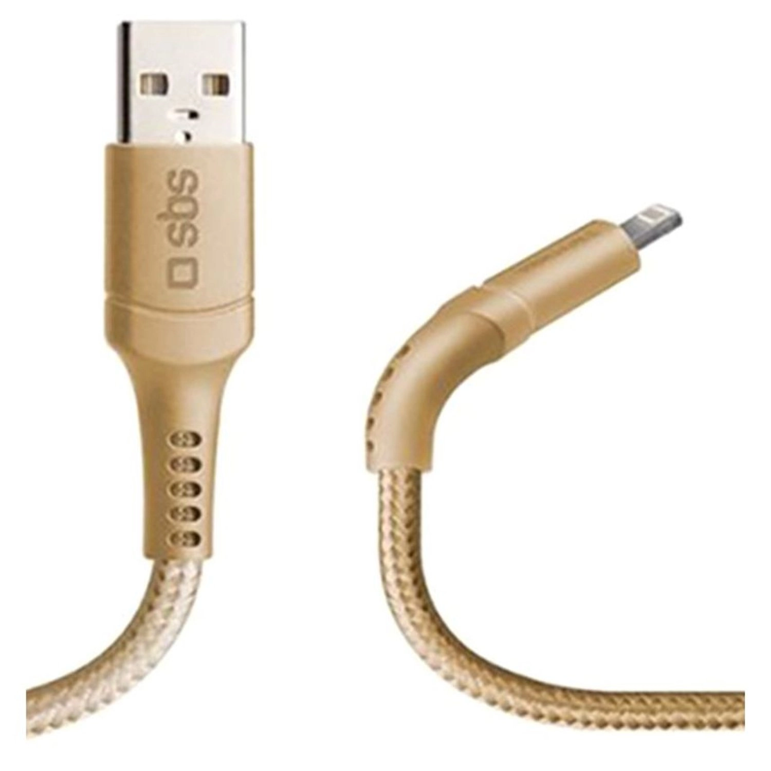 TECABLEUSBIP589W USB to Lightning Data and Charging Cable 1m