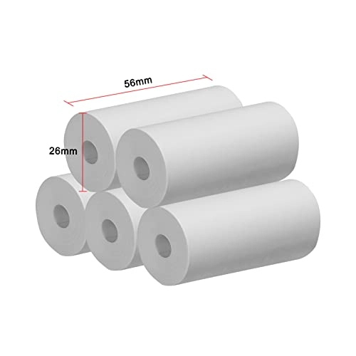 5 Rolls Papers - 57mm