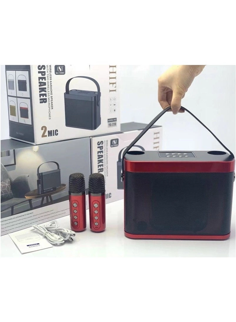 219 Bluetooth Karaoke Speaker System - 2