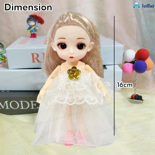 Princess Doll - 16 Cm Plastic Ages 3+