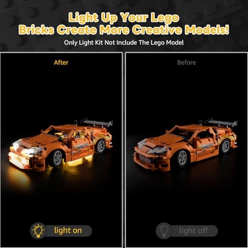 LED Lighting Kit - Compatible with Lego 42204 Remote Control
