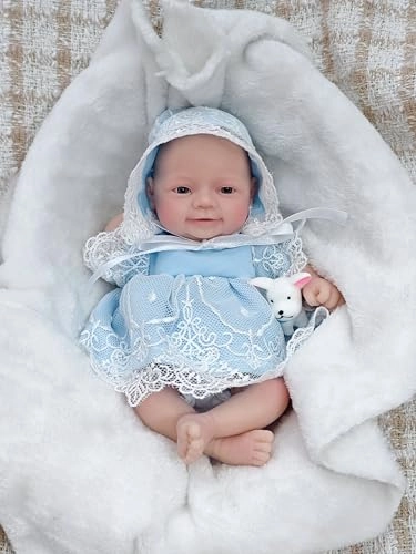 Reborn Baby Doll - 7" Silicone Baby Girl Ages 3+