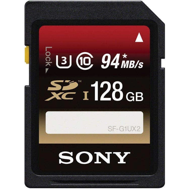 Sony SDXC U3 128GB