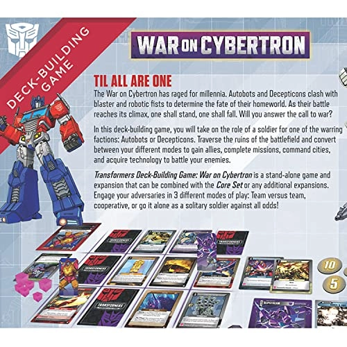 Transformers Deck-Building Game: War On Cybertron