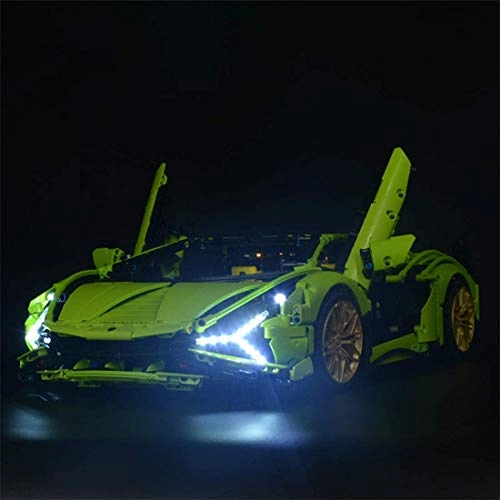 LED Light Kit for LEGO Technic Lamborghini Sián FKP 37 42115