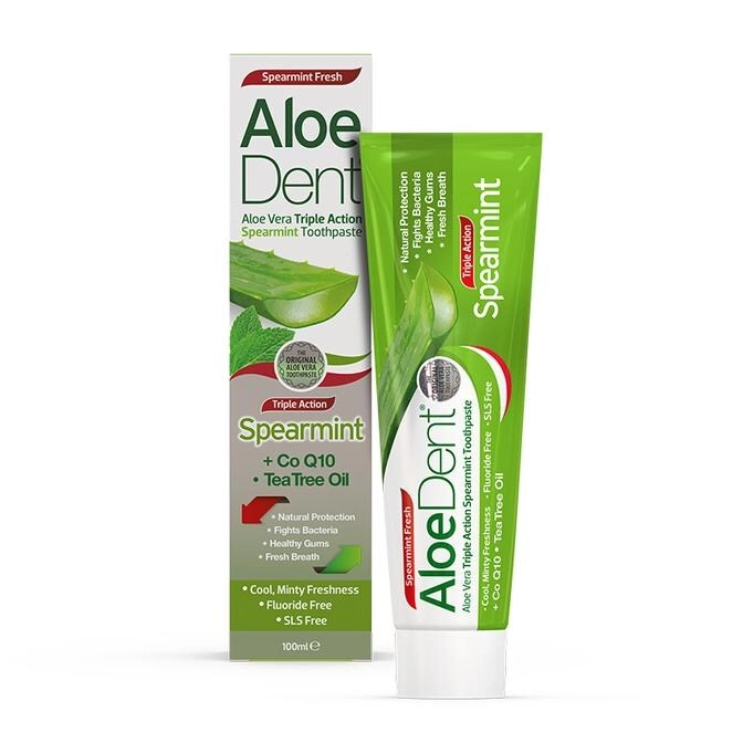 Optima ALOEDENT TRIPLE ACTION Spearmint Toothpaste 100 ml