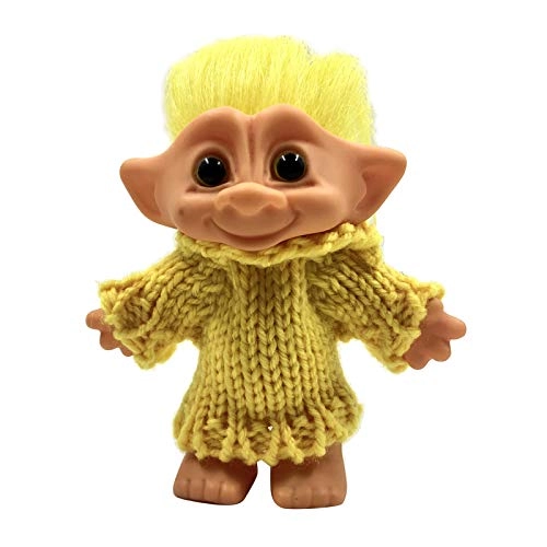 Good Luck Troll Dolls - 10cm Yellow Hair