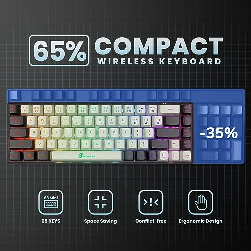 Wireless Gaming Keyboard-KB - 2.4G Wireless