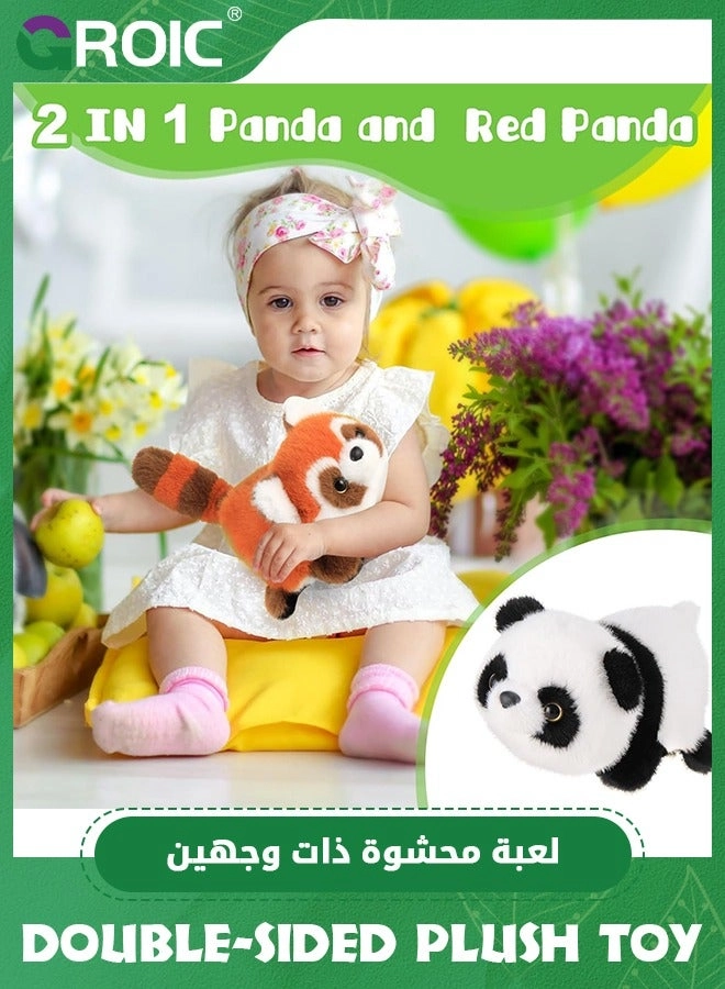 Panda and Red Panda - 35 cm