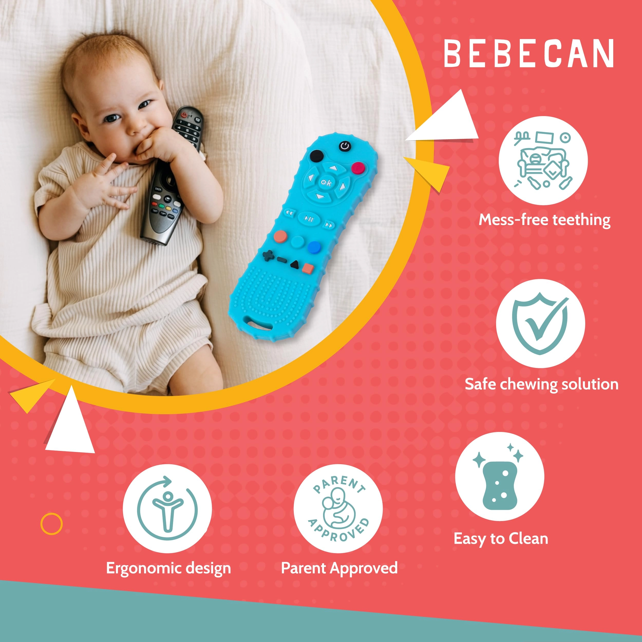 Remote Teether - Silicone