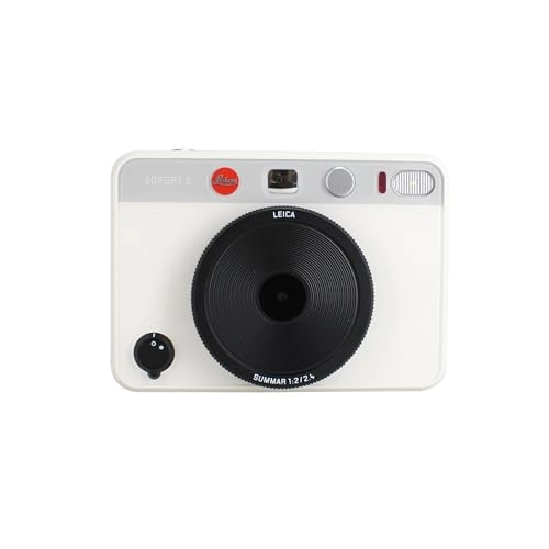 Sofort 2 - White + Travel Bag + Cleaning kit + Fujifilm Instax Mini Instant Film - 20 Exposures + microSDXC Extreme Pro - 128GB