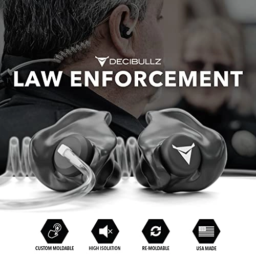 Surveillance Earpieces - Isolation In Ear Clear