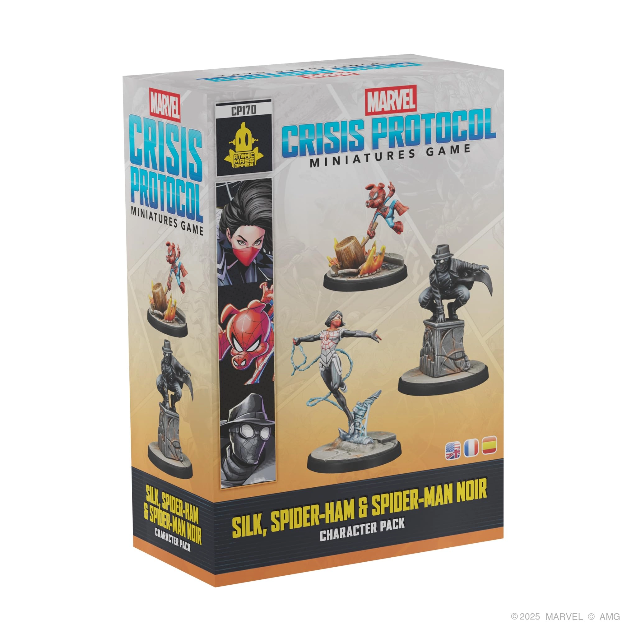 Asmodee Marvel: Crisis Protocol: Silk, Spider-Ham & Spider-Man Noir