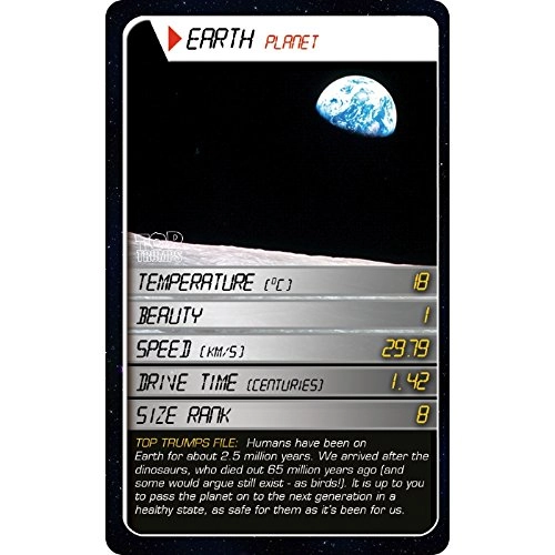 Top Trumps: Space - Card Game