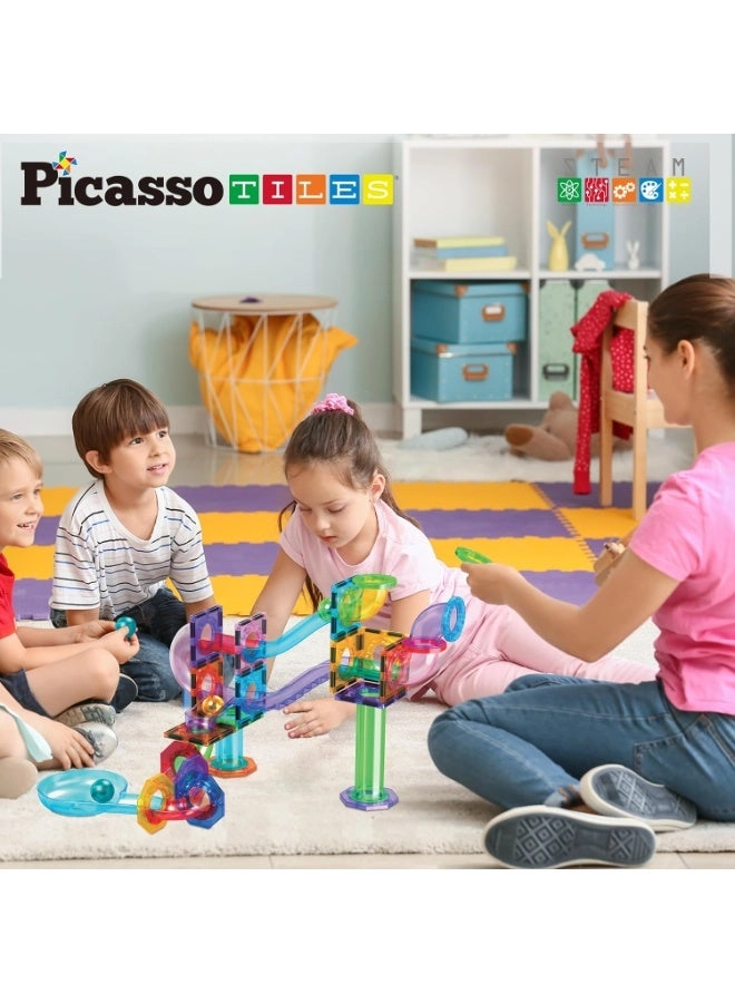 Magnetic Marble Run Set - 3+ Years 60 pieces