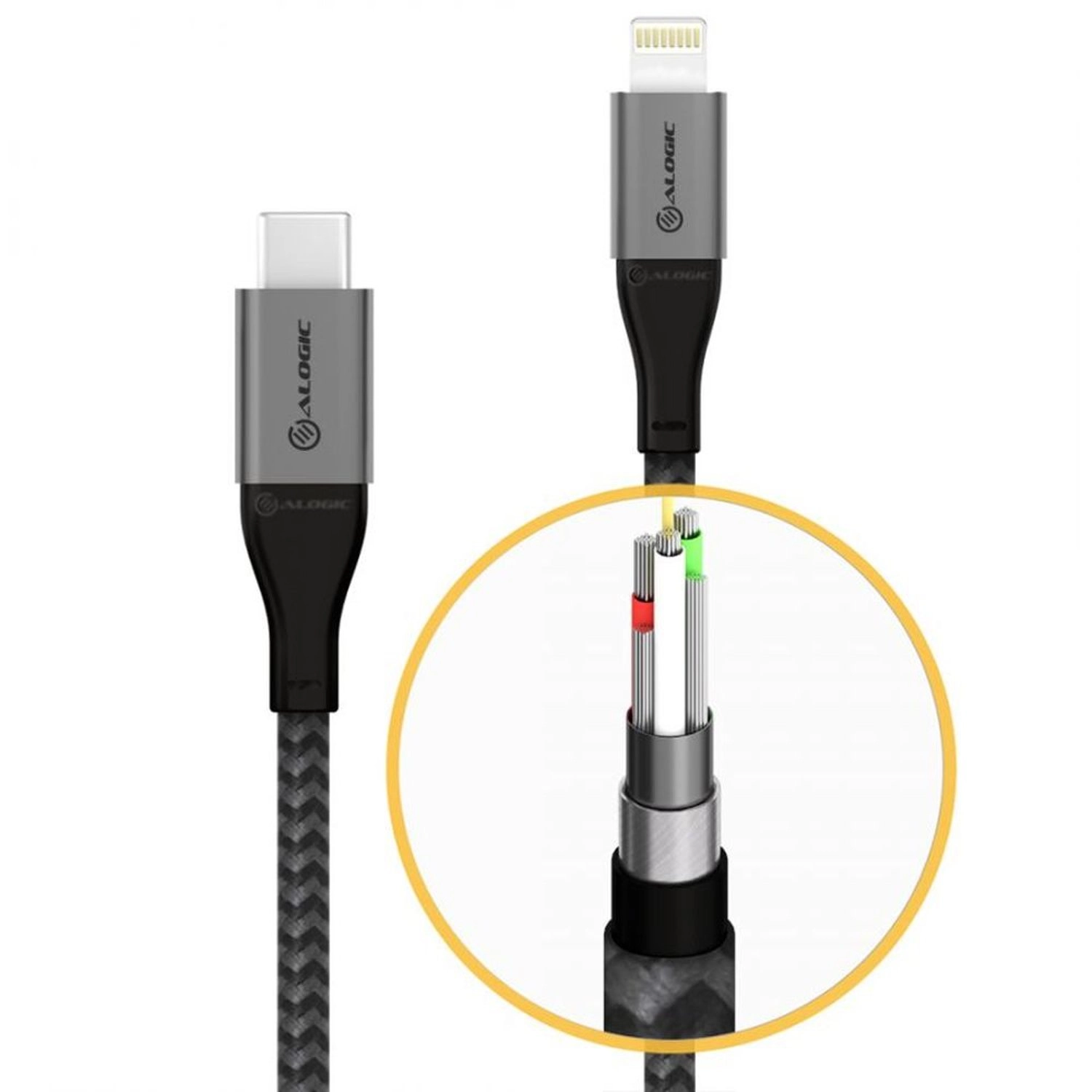 SUPER Ultra Cable USB-C to Lightning 1.5m