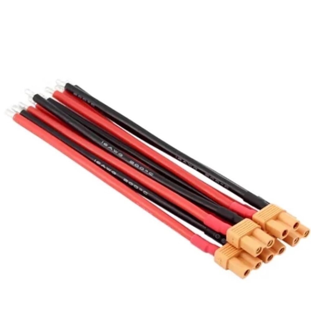 Male And Female Connector - XT30 16AWG 3Pcs 10cm
