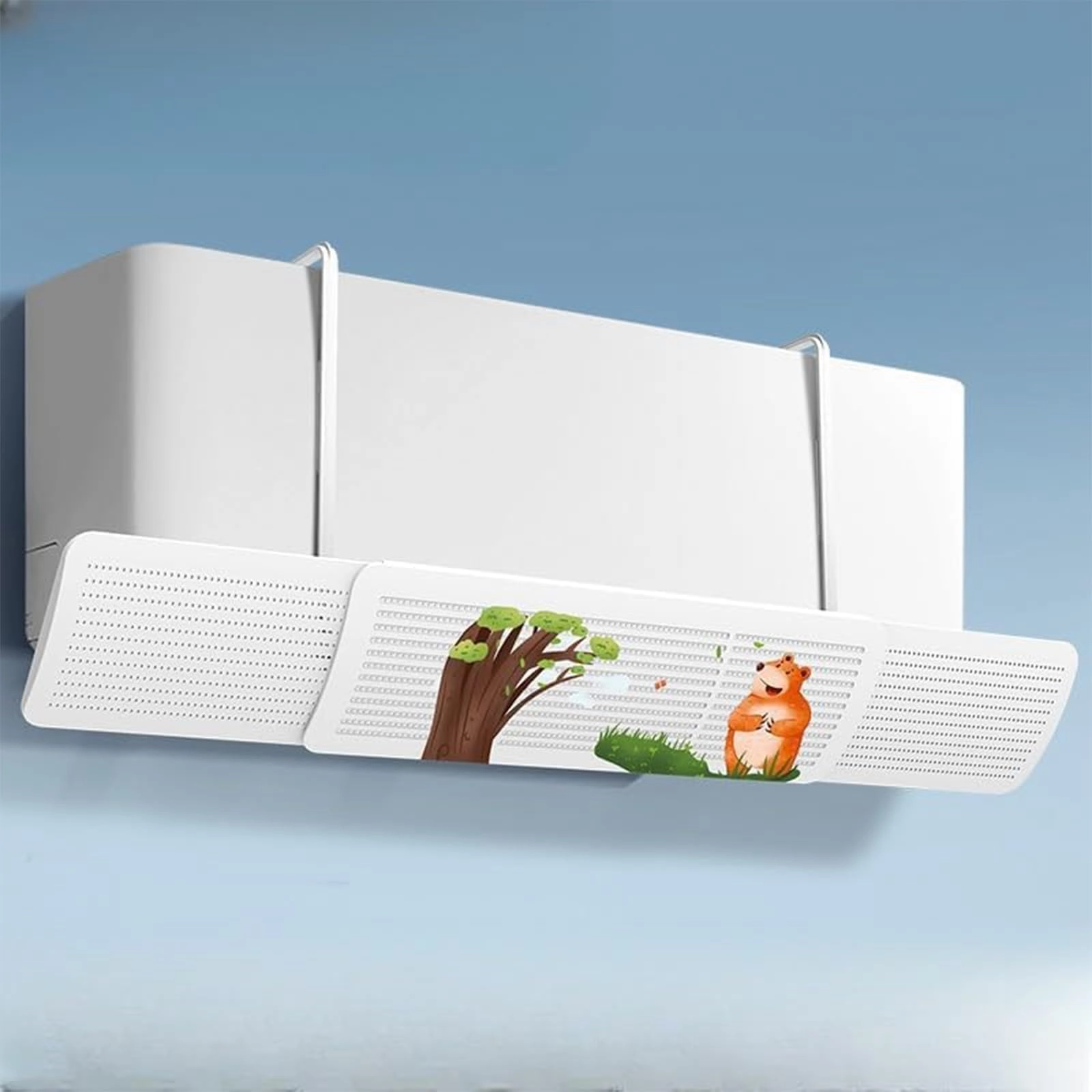 Air Conditioner Deflector - PVC 180° Adjustable
