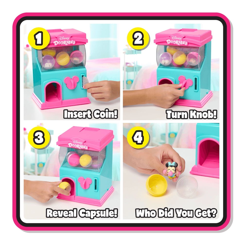 Doorables Squish'alots Squish Machine (29464294-44744) 6 pcs