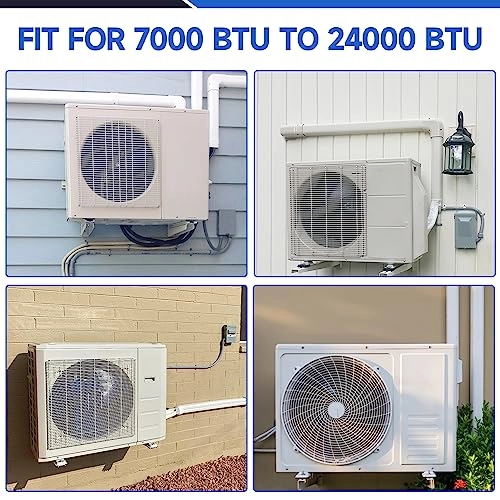 Mini Split Line Set Cover Kit - 3" 14 Ft PVC